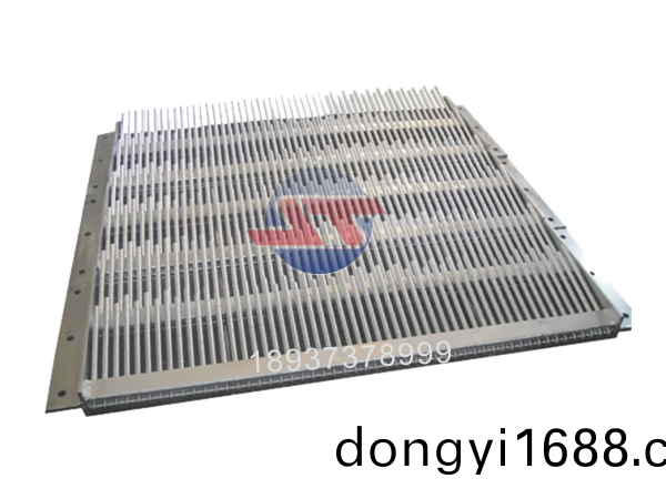 單層雙麵自清理棒條篩闆
